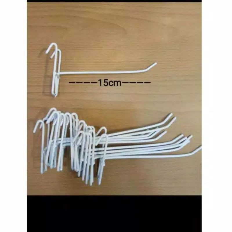 TUSUK GANTUNGAN PUTIH  15 CM