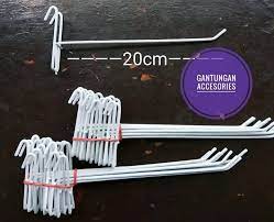 TUSUK GANTUNGAN PUTIH 20 CM
