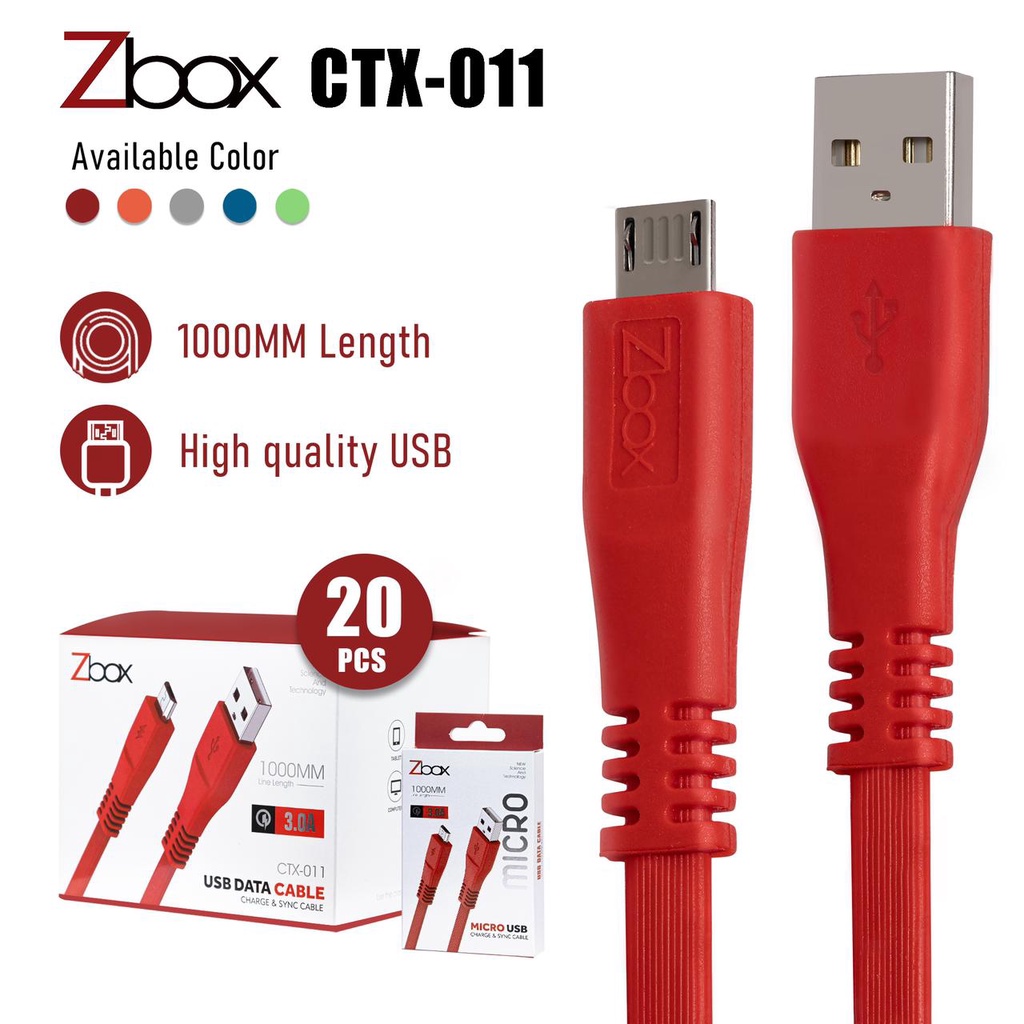 KABEL DATA ZBOX CTX 011 2.4A TYPE C