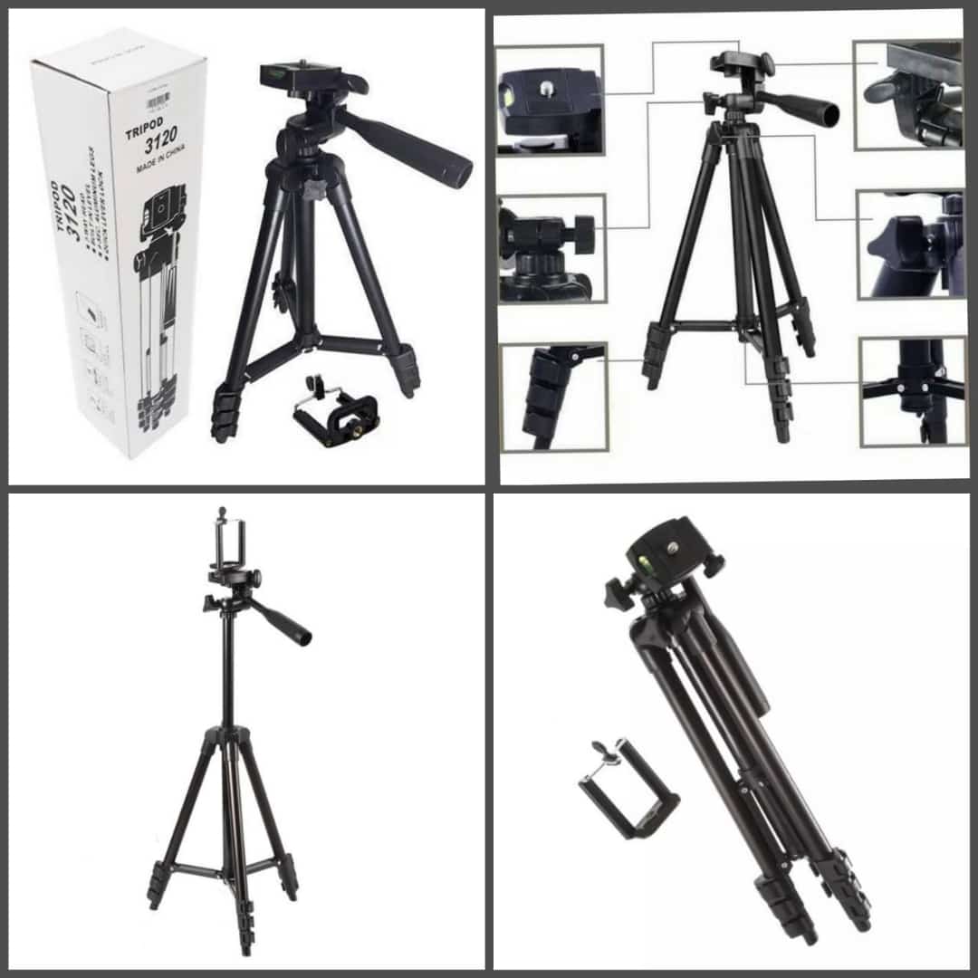 TRIPOD 1 METER BLACK 3120 + HOLDER