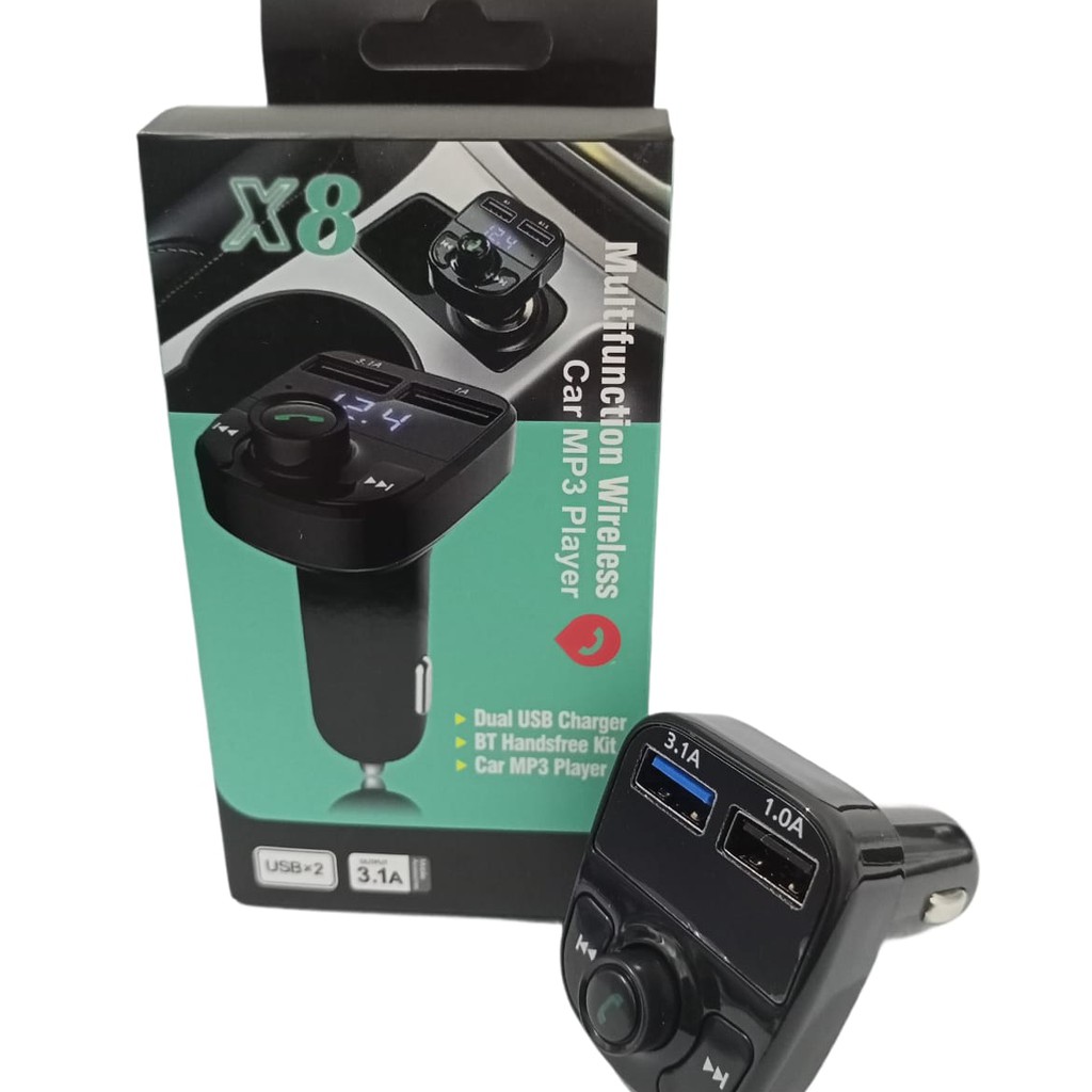 MODULATOR CHARGER FM MP3 SERI X8