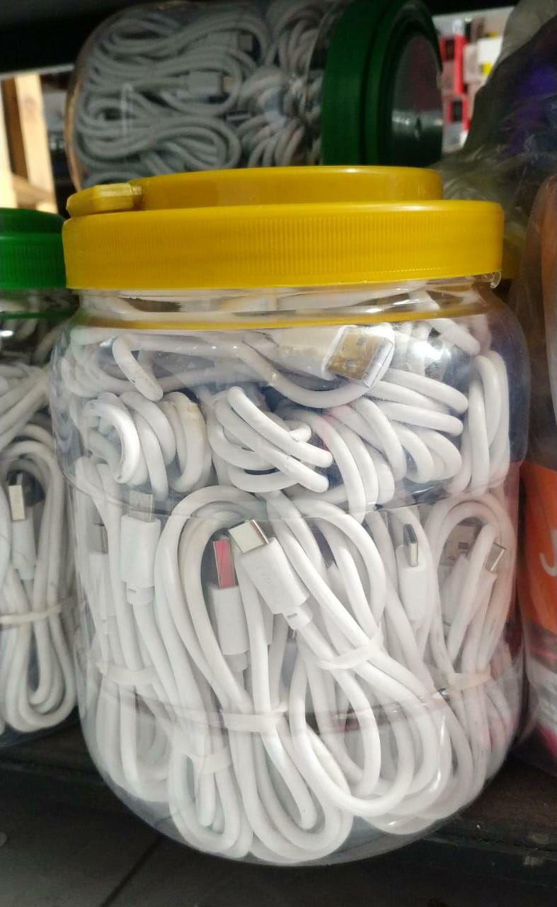 KABEL DATA TYPE C PUTIH