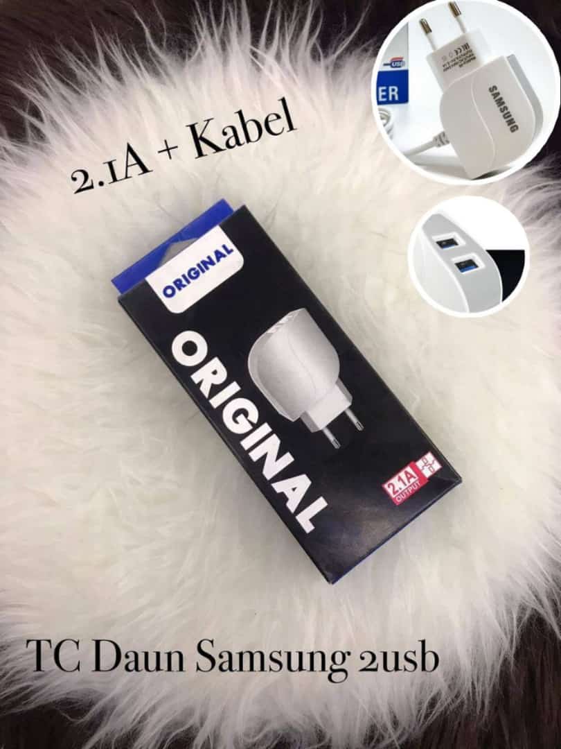 TRAVEL CHARGER SAMSUNG 2 USB MODEL DAUN