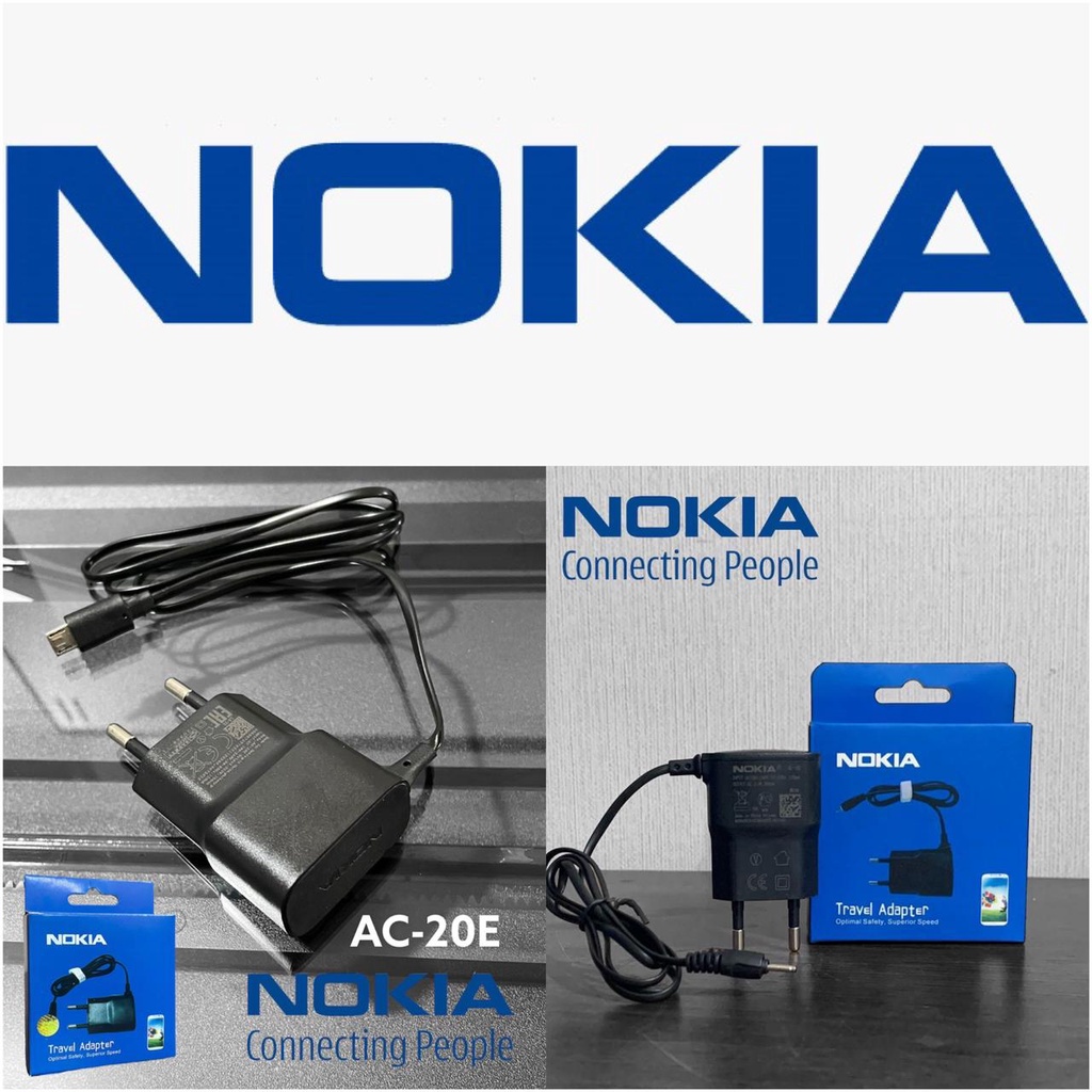 TRAVEL CHARGER NOKIA AC15E JARUM KECIL (HA)