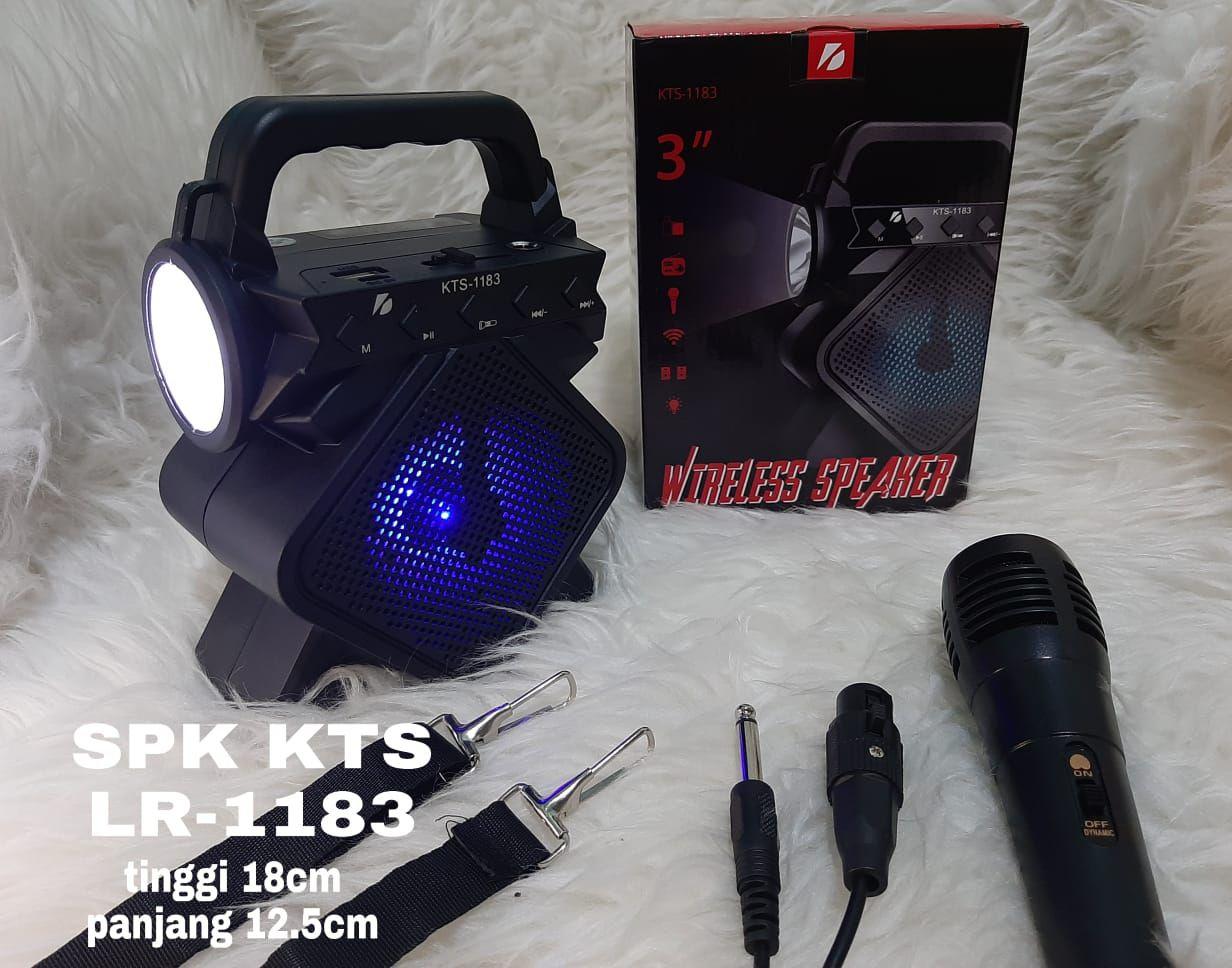 SPEAKER BLUETOOTH KTS LR-1183 + MIC KABEL