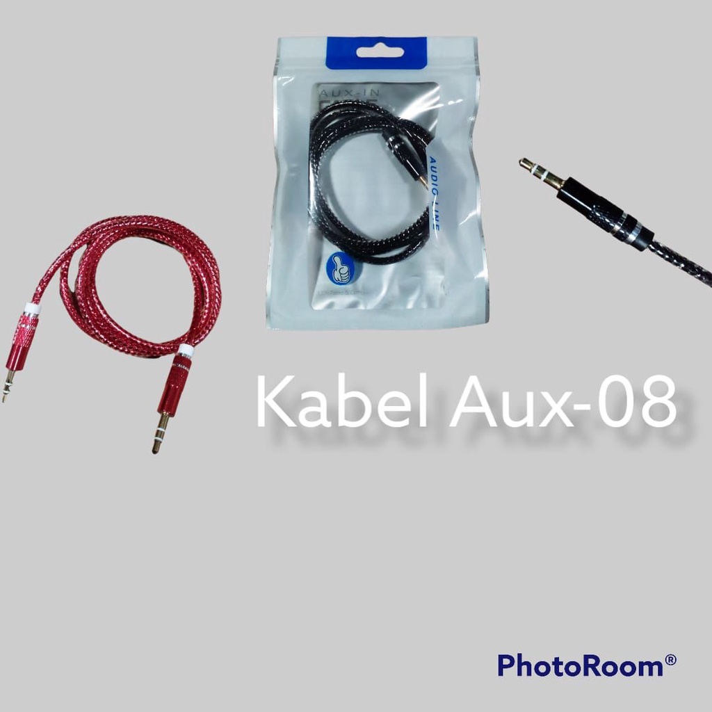 KABEL AUDIO UJUNG BESI CROM MODEL 08