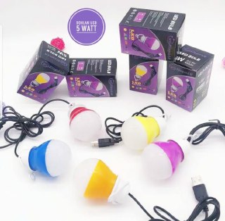 BOHLAM USB 5 WATT NYALA PUTIH TERANG