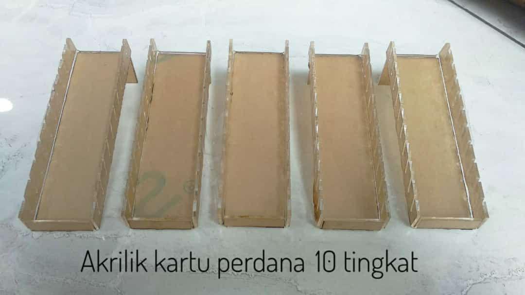AKRILIK VOCER PERDANA 10 KARTU