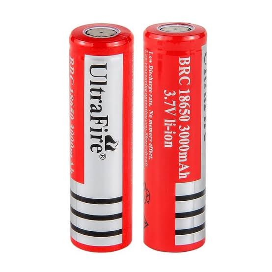 BATERAI ULTRAFIRE MERAH 6800 MAH IMR 18650