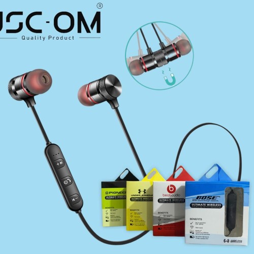 HEADSET BLUETOOTH SPORT MAGNET RM 002 BRAND