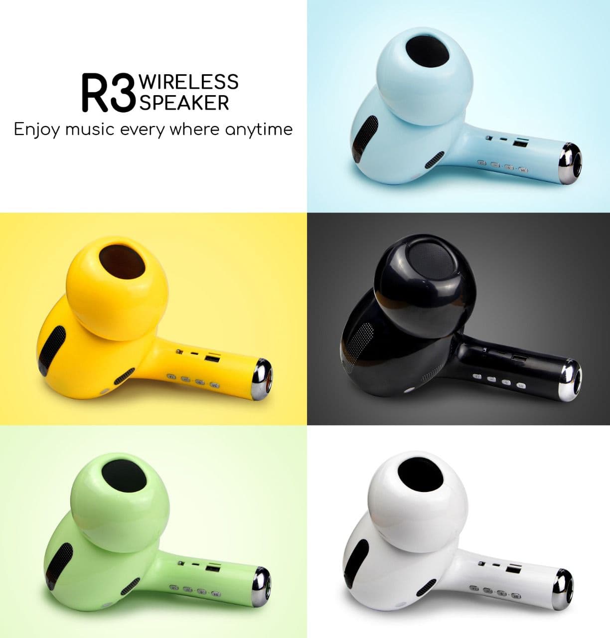 SPEAKER BLUETOOH MODEL HASNFREE R3