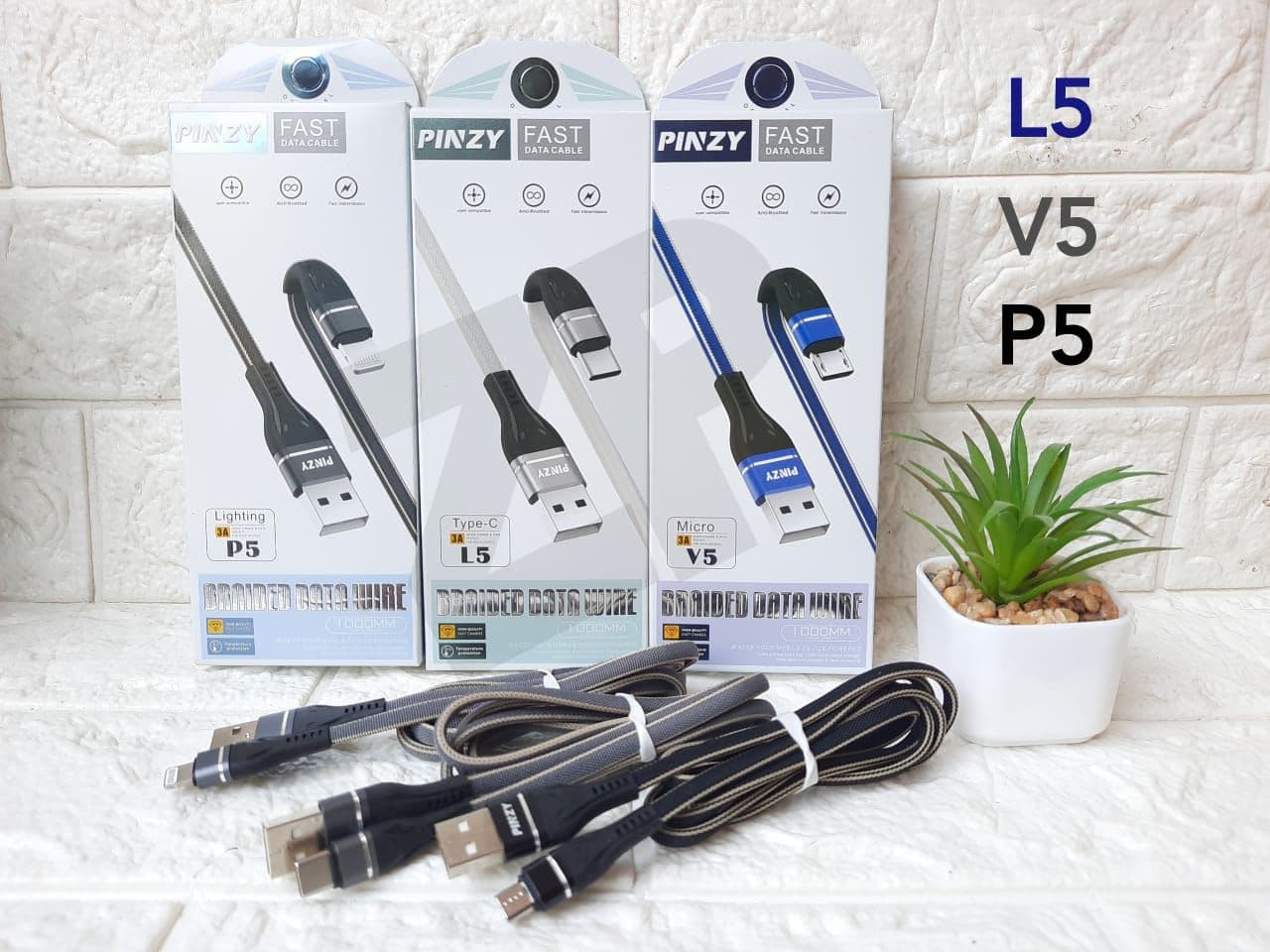 KABEL DATA PINZY L5 / TYPE C 