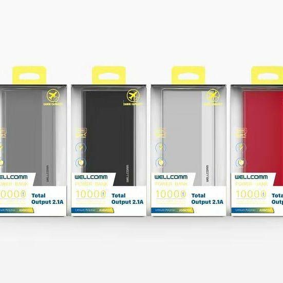 POWER BANK WELLCOMM 10.000 MAH AMM100