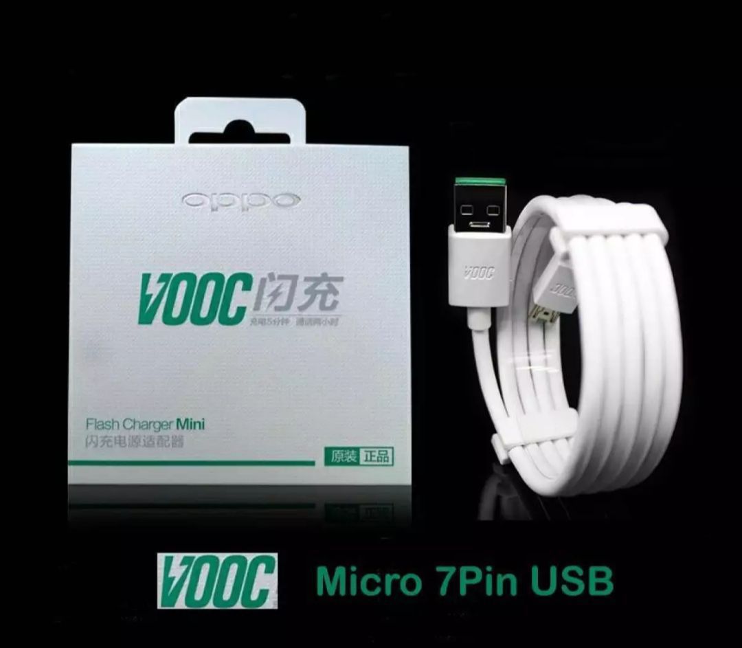KABEL DATA OPPO VOOC ORI 7 PIN TYPE C