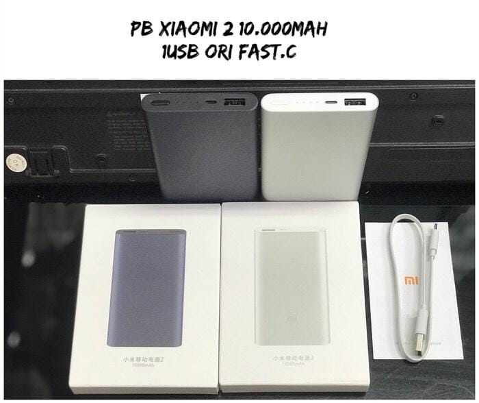 POWER BANK XIAOMI ORIGINAL 10.000 MAH 1 USB