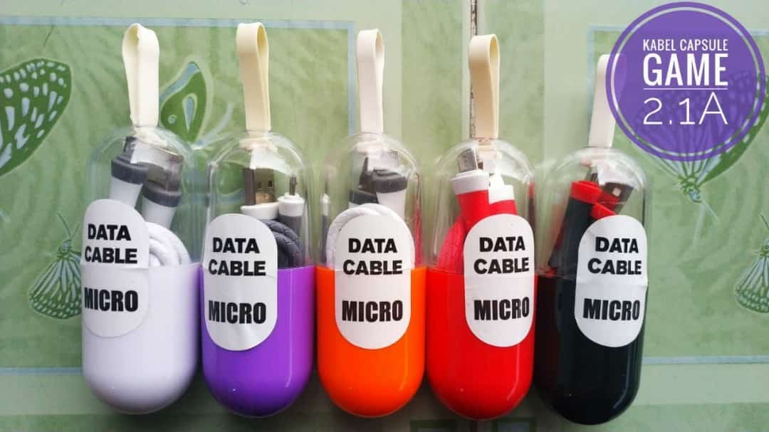 KABEL DATA KAPSUL  (LURUS) 