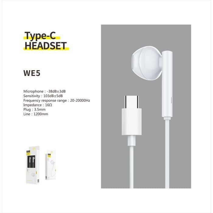 RESONG WE5 HIFI COLOKAN TYPE C