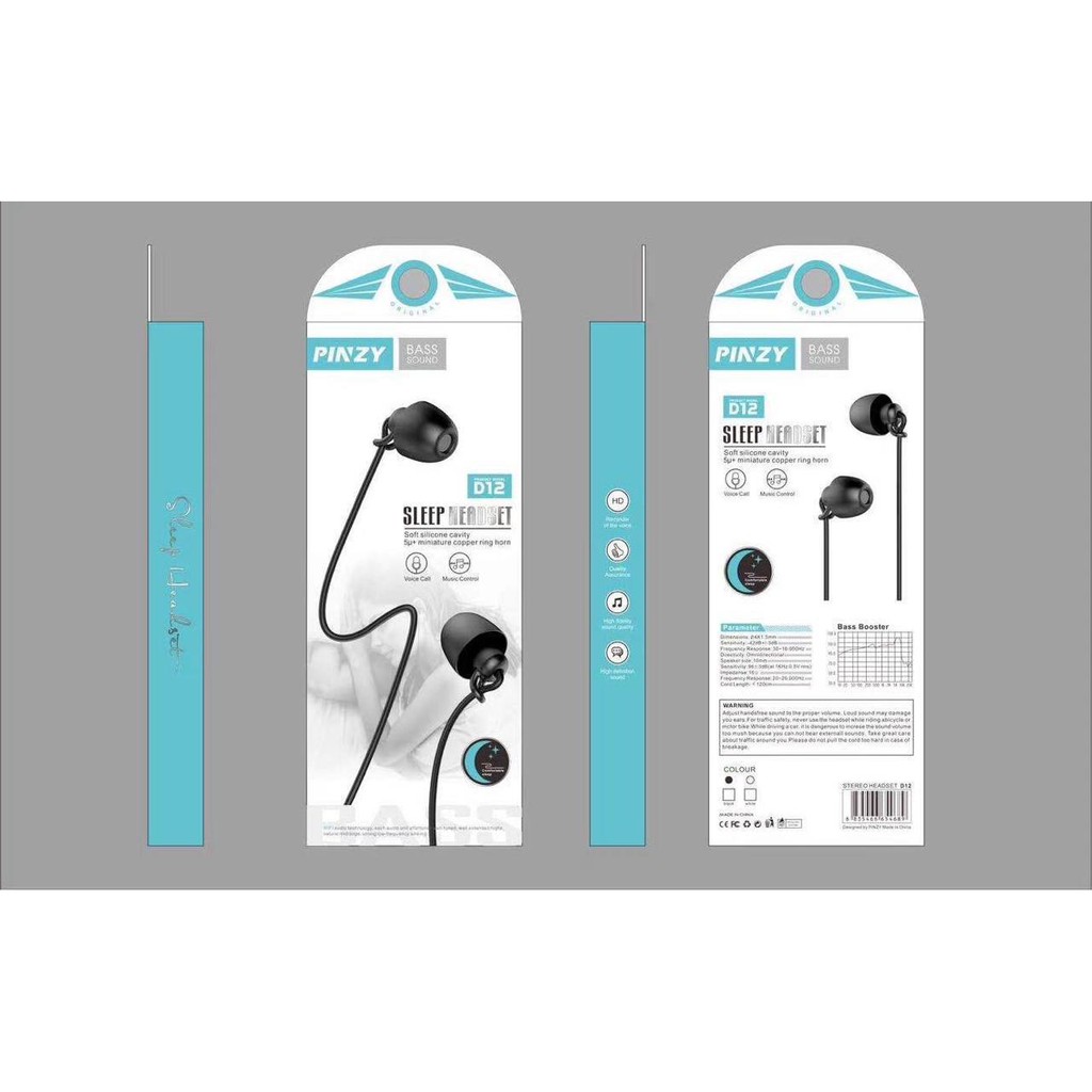 HEADSET PINZY D12
