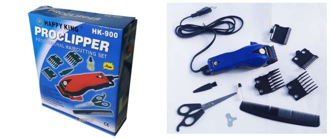 Alat Cukur Happy King 900 Lengkap gunting + sisir
