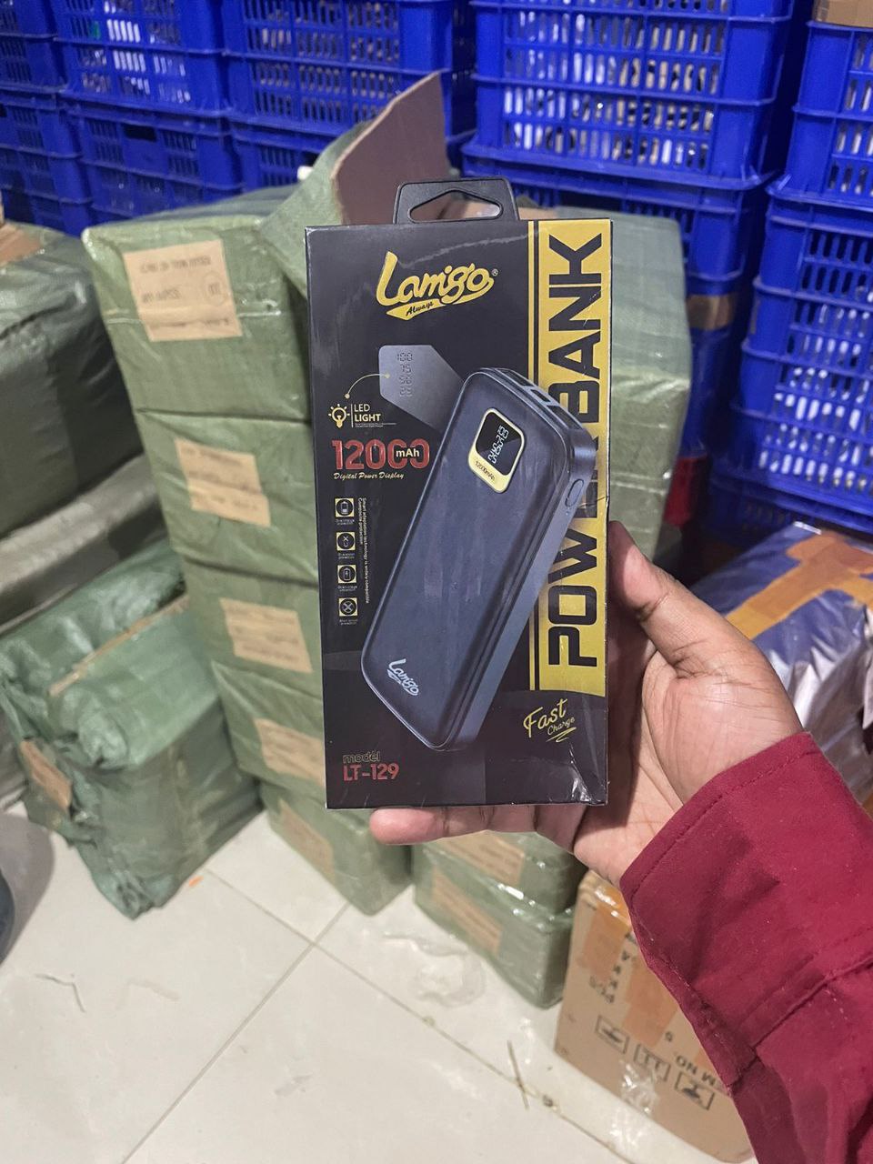 POWER BANK LAMIGO LT-129 12.000 MAH