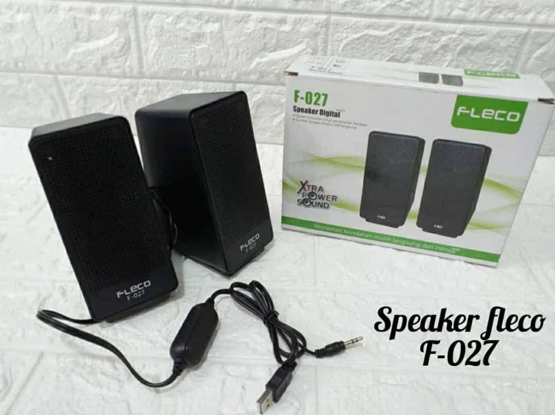 SPEAKER KOMPUTER 2 IN 1, FLECO F-027