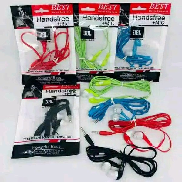 HANSFREE JBL MP3 + PACKING 1 WARNA