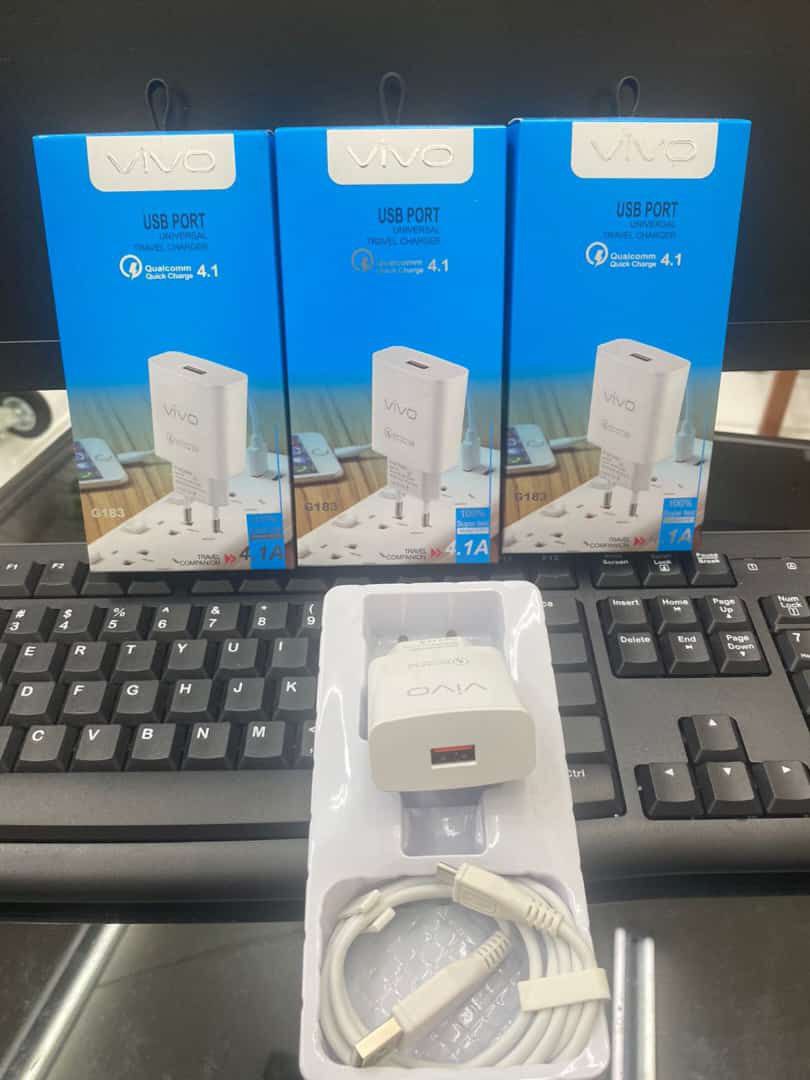 TRAVEL CHARGER VIVO Y15 QC 3.0 ORI 100% MICRO