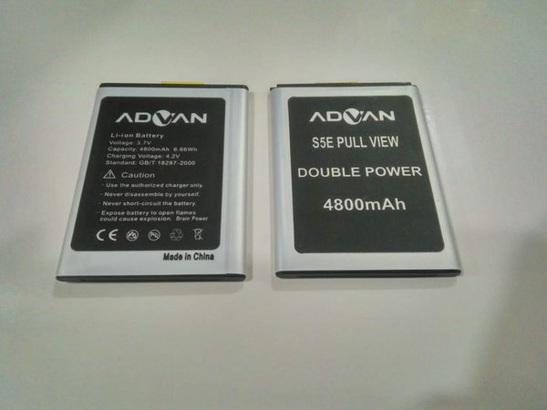 BATTERY ADVAN S5E FULL VIEW 